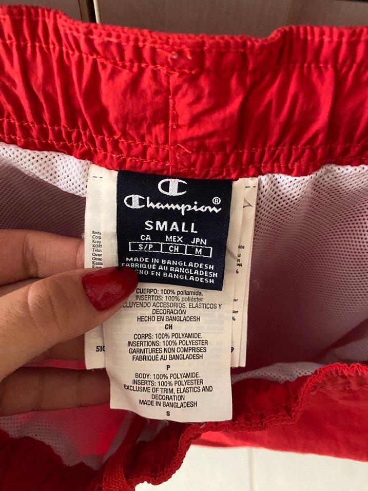 Kırmızı kadın Mini şort - Görsel 4