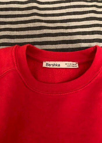 Bershka Bershka Kırmızı Kadın Oversize Sweatshirt