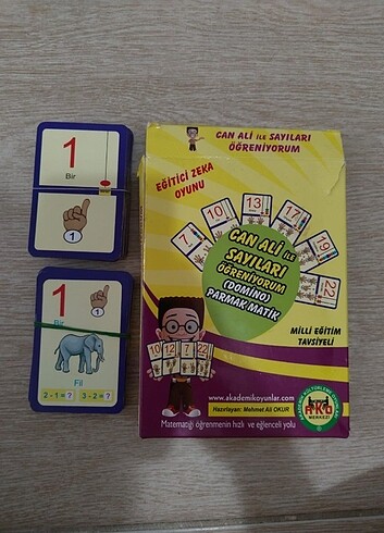 Can Ali ile sayıları öğreniyorum eğitici oyun