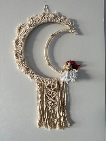Makrome kapı süsü