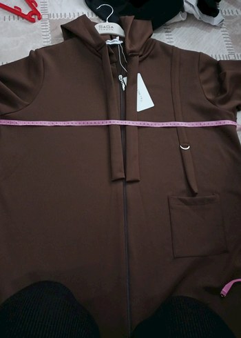 Kahverengi Kapüşonlu Takım - Görsel 8