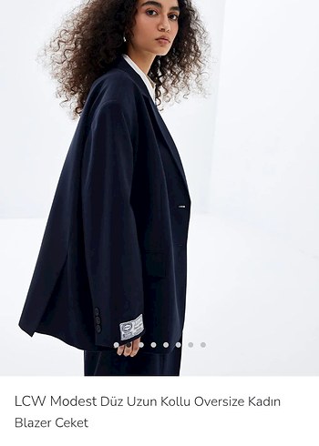 Düğmeli Siyah Kadın Blazer Ceket - Görsel 9