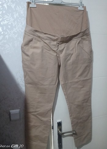 Bej Keten Hamile Pantolonu, Normal Boy