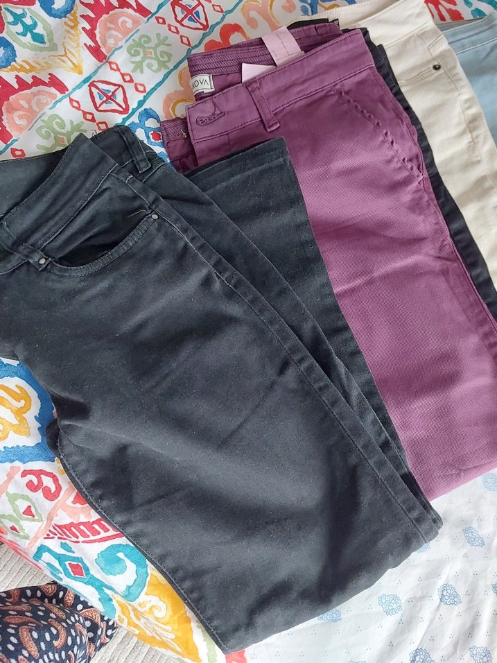 kadın pantolonları fiyat sorun uyguna göndereceğim Düğmeli Beyaz - Görsel 5