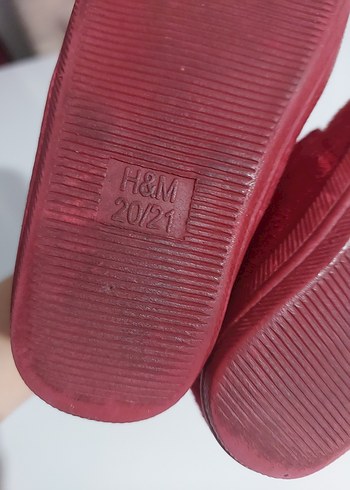 Kırmızı kız Bebek Cırt Cırtlı Bot - Görsel 4