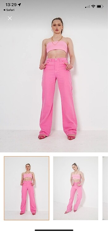 Trendyol & Milla Pembe jean