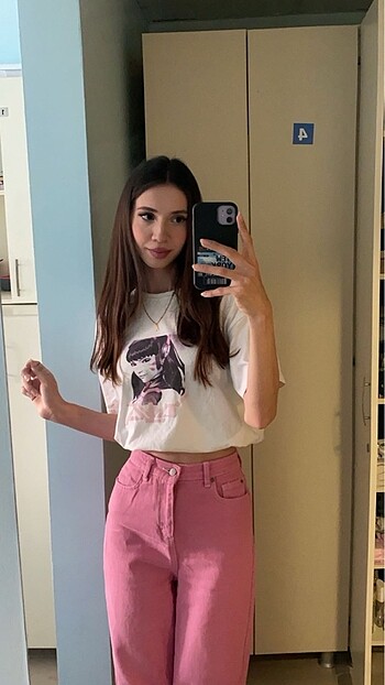 Pembe jean