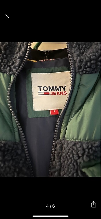 s Beden yeşil Renk tommy hilfiger mont