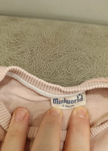 Mini World Pembe Kız Çocuk Eşofman Takımı