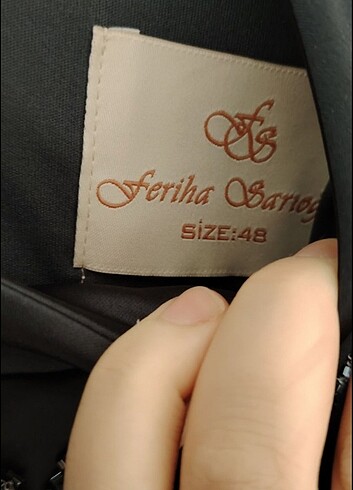 48 Beden lacivert Renk Feriha sarıoğlu abiye