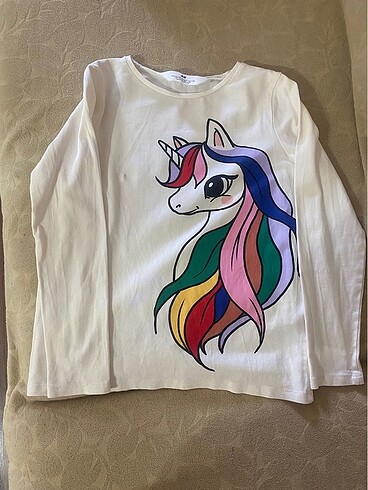 H&M Uzun Kollu Tshirt