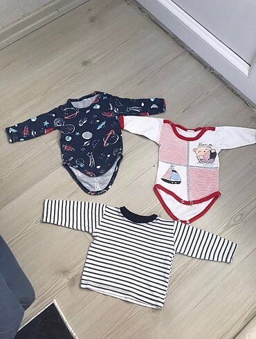 Toplu 3-6 ay bebek kıyafetleri