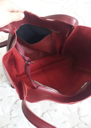 Beden Bordo kol çantası