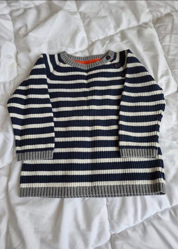 H&M çizgili bebek triko kazak - Görsel 4