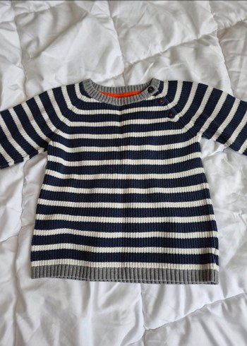 H&M çizgili bebek triko kazak - Görsel 5