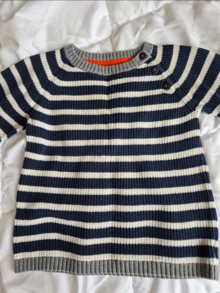 H&M çizgili bebek triko kazak - Görsel 3