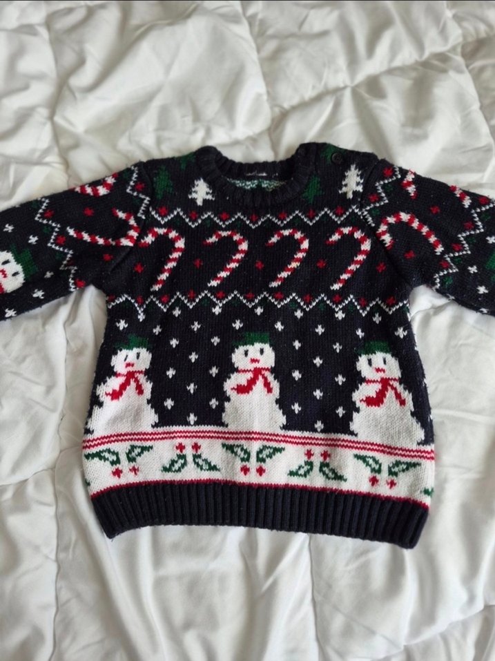 Kışlık kalın yünlü bebek kazak - Görsel 2