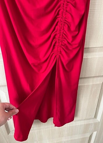 Zara Yırtmaçlı etek ve bluz ikili takım
