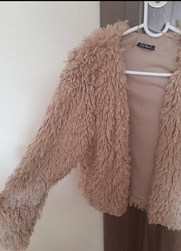 Zara Bayan yumoş tüylü ceket mont
