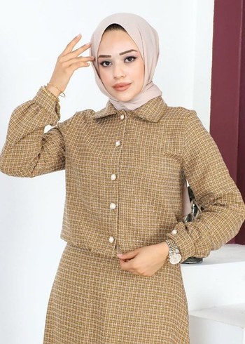 Tüvit ikili tesettür takım - Görsel 2