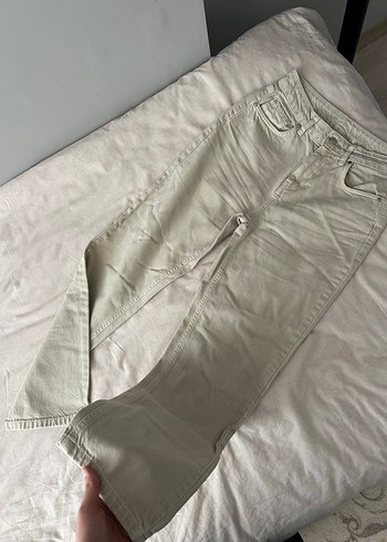 Trendyolmilla Bej Kadın Jean