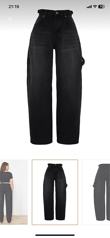 s Beden Trendyolmilla Baggy Jean