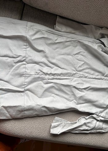 Gri Midi simli elbise - Görsel 2