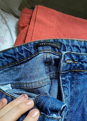 yüksek bel jean