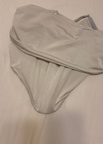 Bej Fitted Hemşire Korsesi Midi Boy - Görsel 2