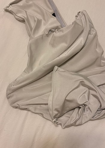 Bej Fitted Hemşire Korsesi Midi Boy - Görsel 3