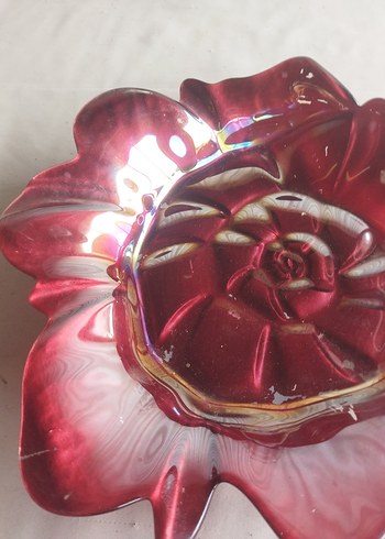 Dekoratif cam tabak - Görsel 3