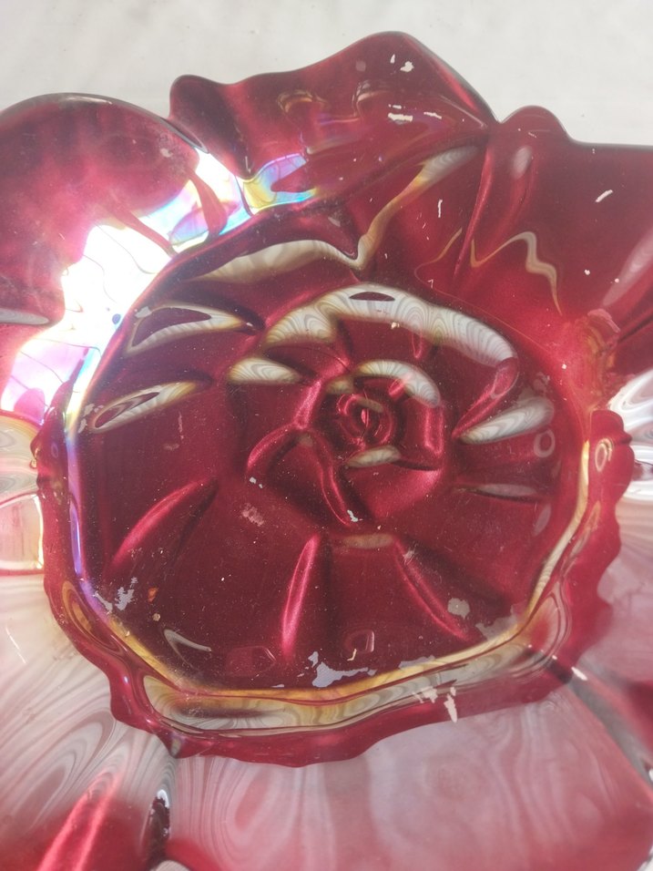 Dekoratif cam tabak - Görsel 4