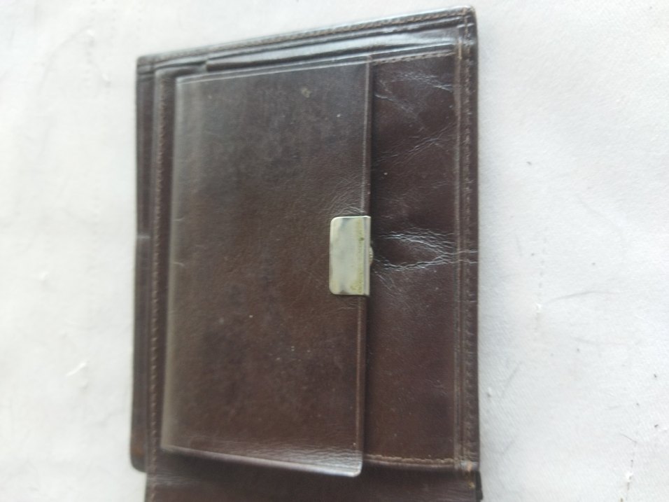 Koyu Kahverengi Vintage Erkek Cüzdanı hakiki deri - Görsel 5