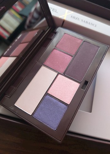 Pastel Arzu Sabancı far + fırça set - Görsel 6