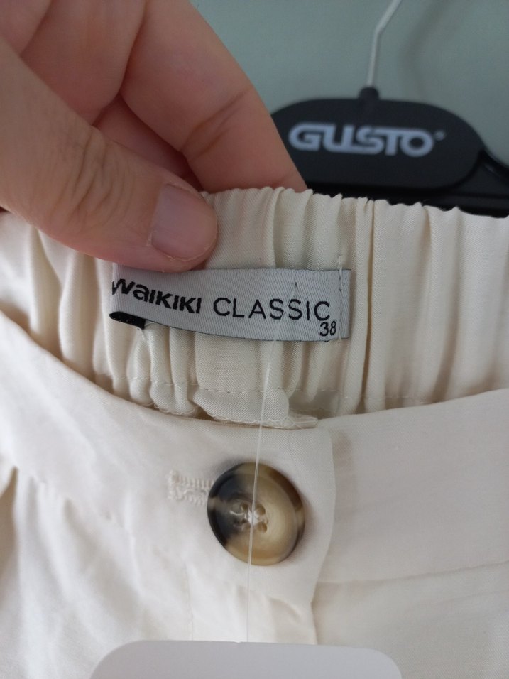 Lcw ekru Salaş Kadın Pantolon - Görsel 3