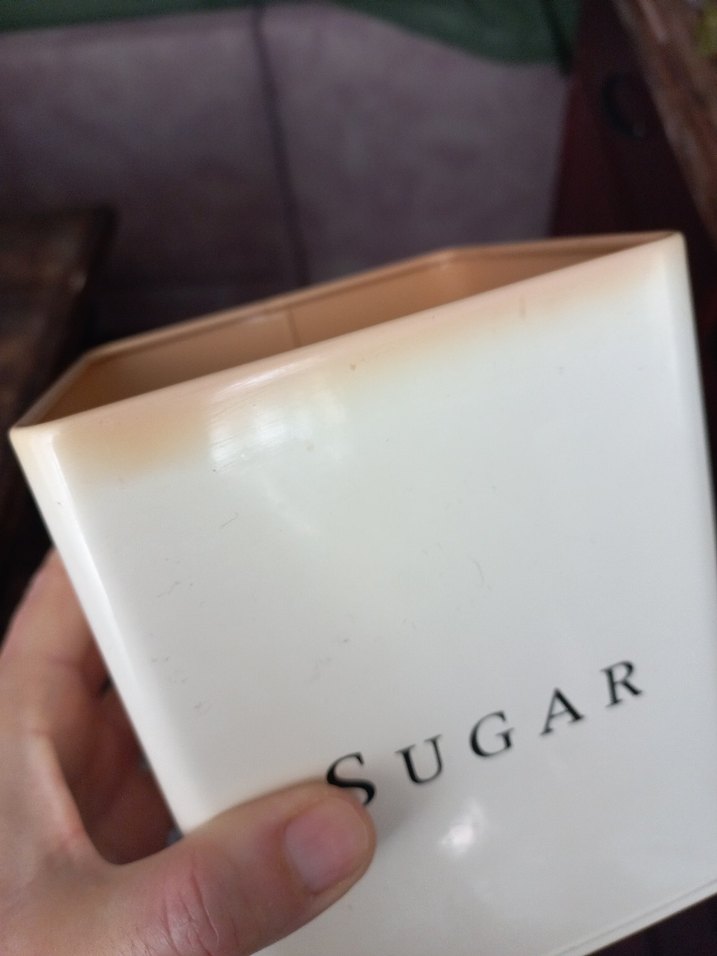 Beyaz Metal Çay ve Şeker Kutuları emaye - Görsel 5