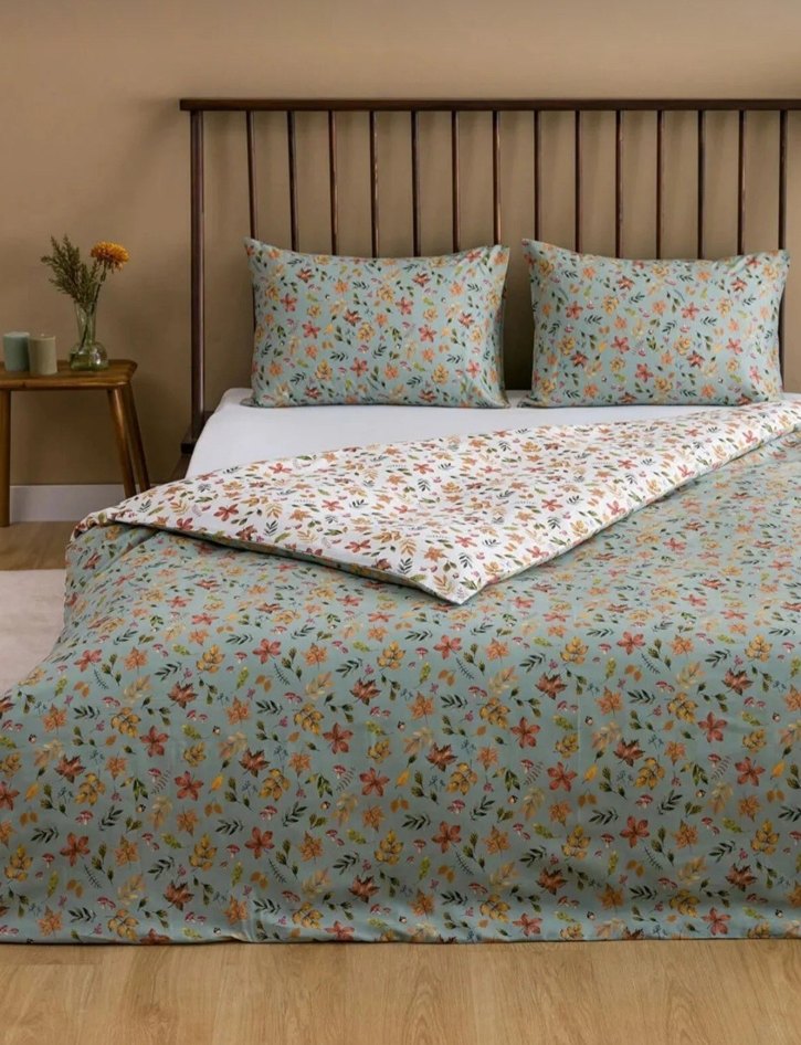 Lcw home yaprak desenli nevresim takım - Görsel 2