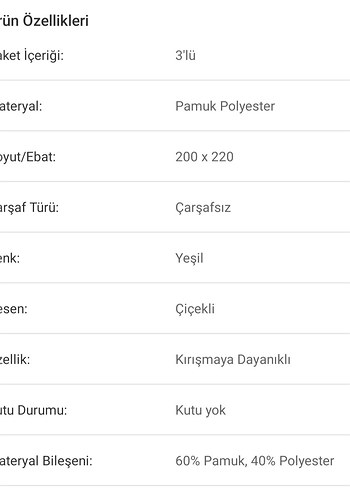 Lcw home nevresim yaprak desenli - Görsel 12