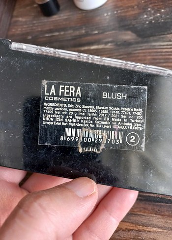 La Fera Üçlü Allık Paleti - Görsel 4