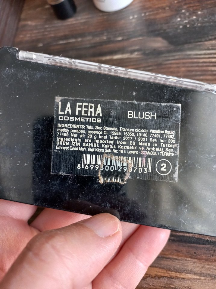 La Fera Üçlü Allık Paleti - Görsel 4