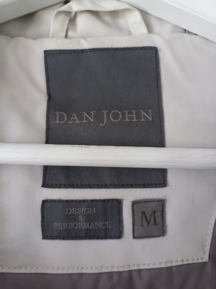 Dan John Beyaz Erkek mont - Görsel 4