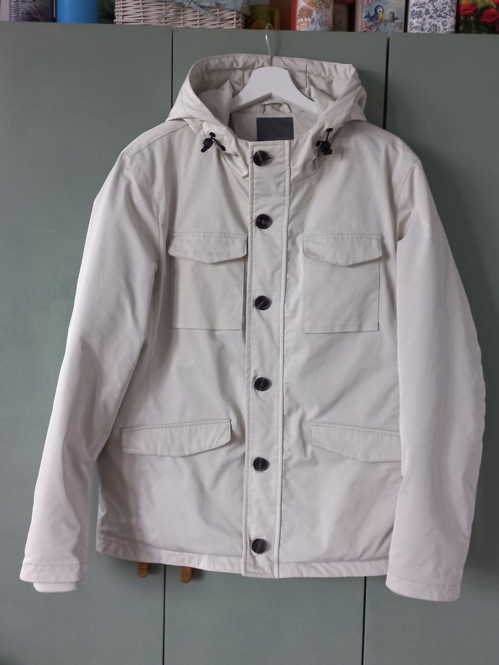 Dan John Beyaz Erkek mont - Görsel 3