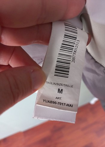 Dan John Beyaz Erkek Mont - Görsel 11