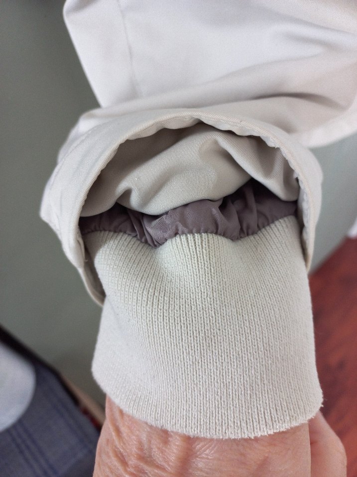 Dan John Beyaz Erkek Mont - Görsel 5