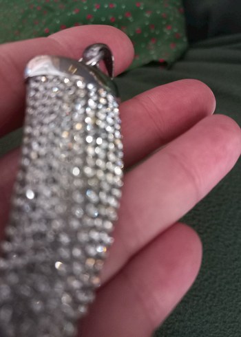 Taşlı Rock Punk Kadın Kolye Ucu - Görsel 2