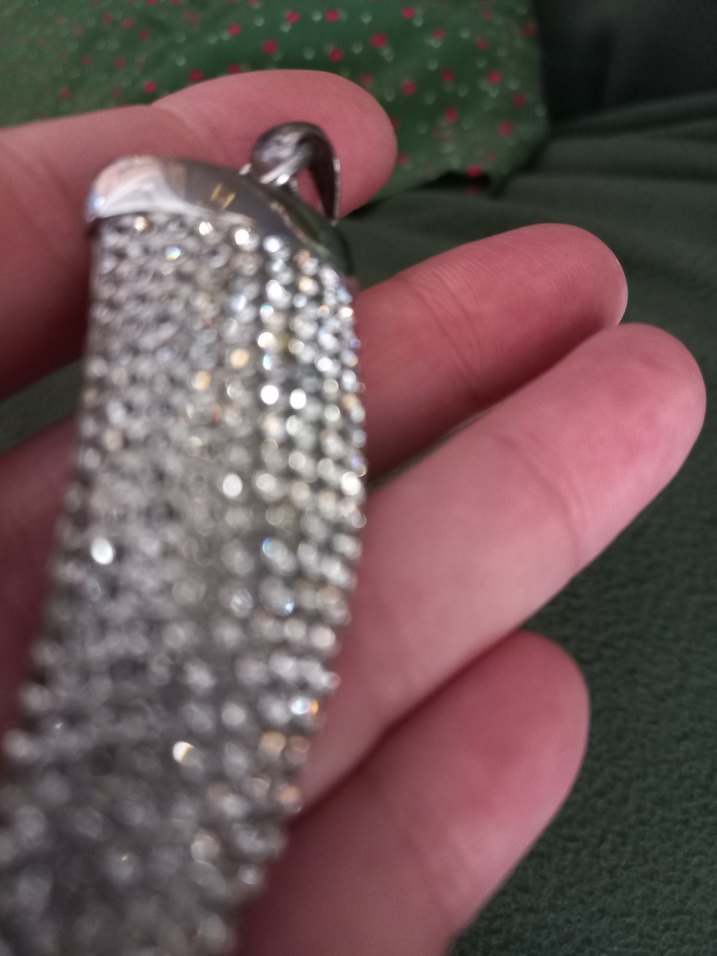 Taşlı Rock Punk Kadın Kolye Ucu - Görsel 2