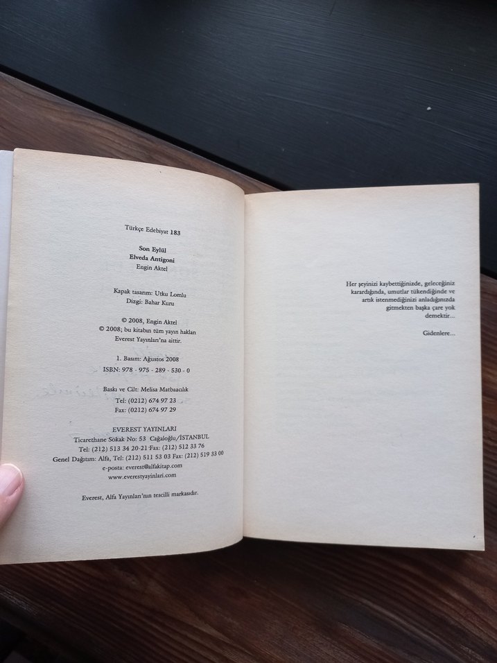 Son Eylül - Engin Aktel - Görsel 5