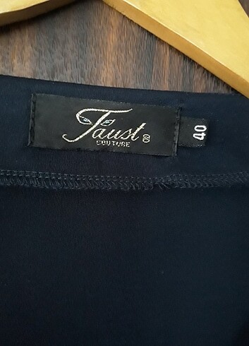 40 Beden lacivert Renk Mini Elbise abiye bluz