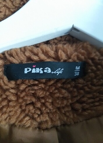 Pelüş ceket kaban - Görsel 5