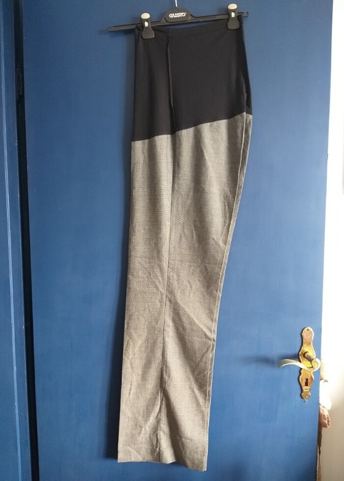 Hamile ince kumaş pantolon - Görsel 5